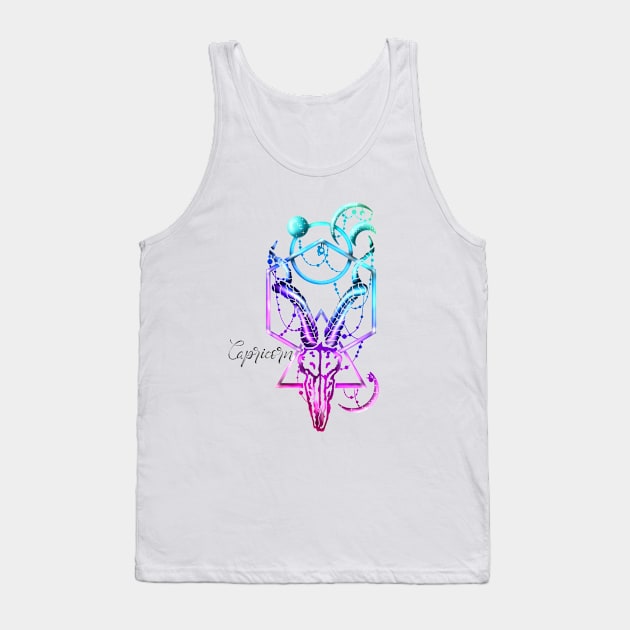 Capricorn Tank Top by whittlealittle